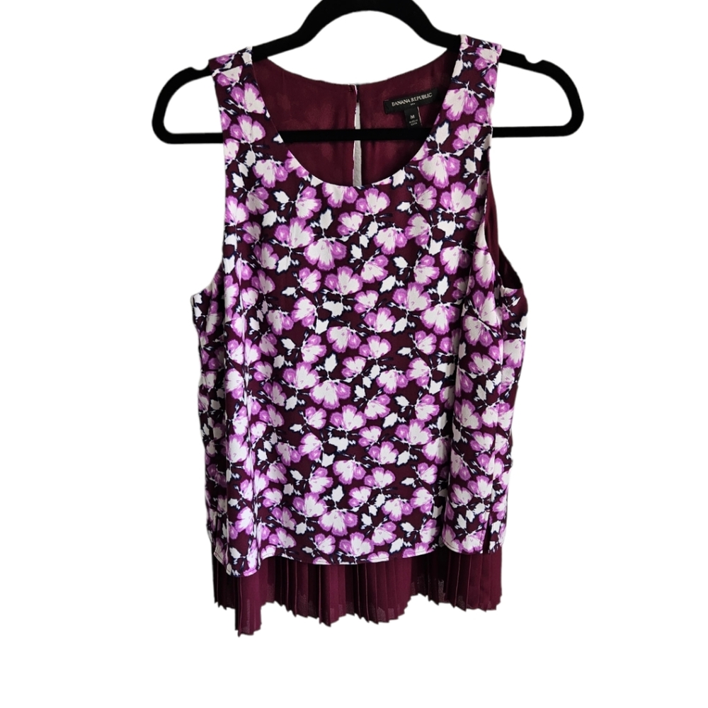 Banana Republic Floral Tank Top